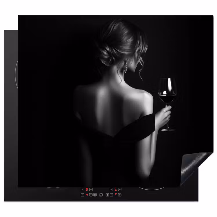 Protezione piano induzione - Donna - Vino - Abito — 1