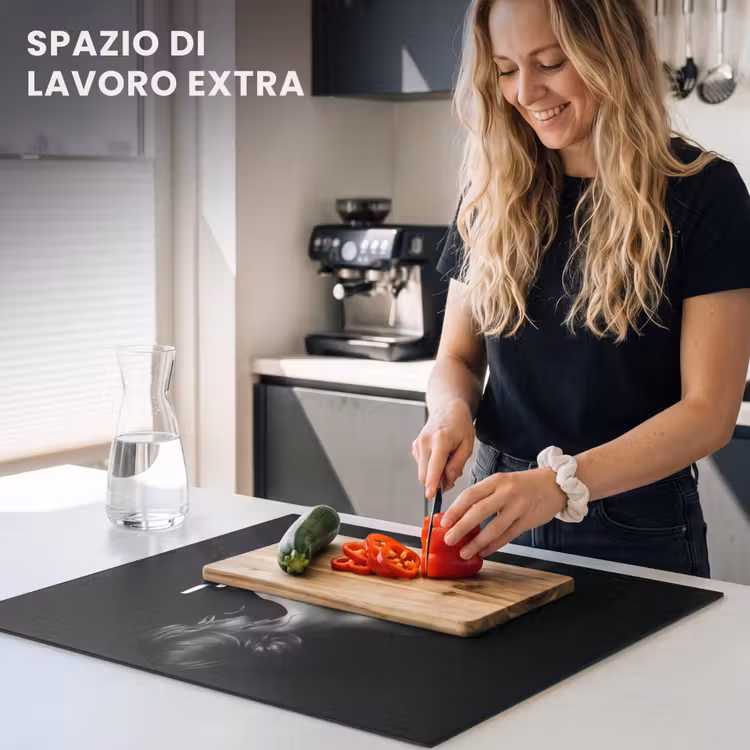 Protezione piano induzione - Donna - Vino - Abito — 5