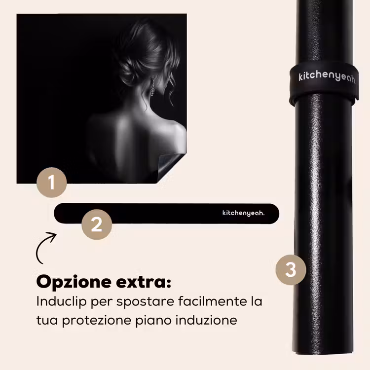 Protezione piano induzione - Donna - Vino - Abito — 8