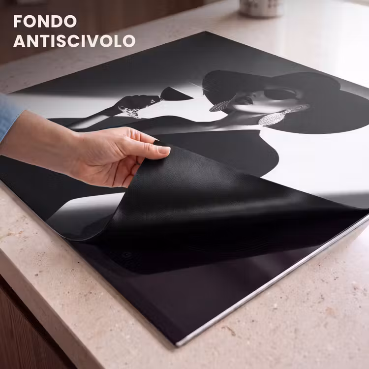 Protezione piano induzione - Donna - Vino - Chic — 6