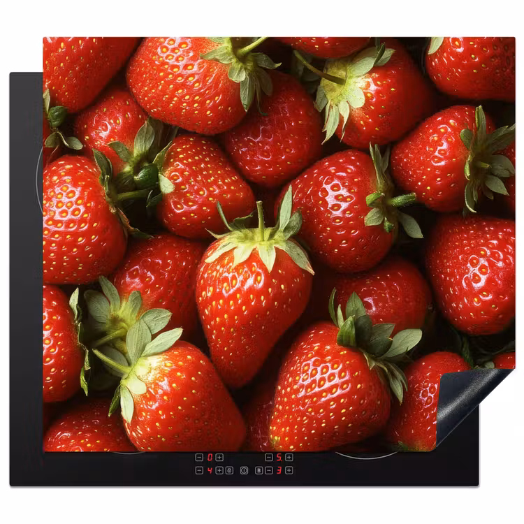 Protezione piano induzione - Fragola - Frutta - Rosso — 1