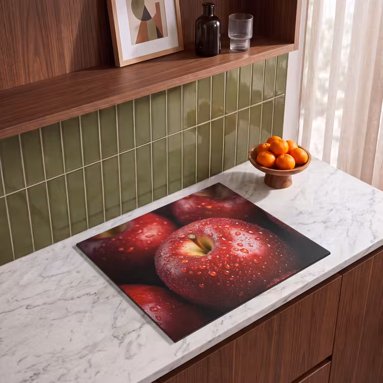 Protezione piano induzione - Rosso - Mele - Frutta — 4