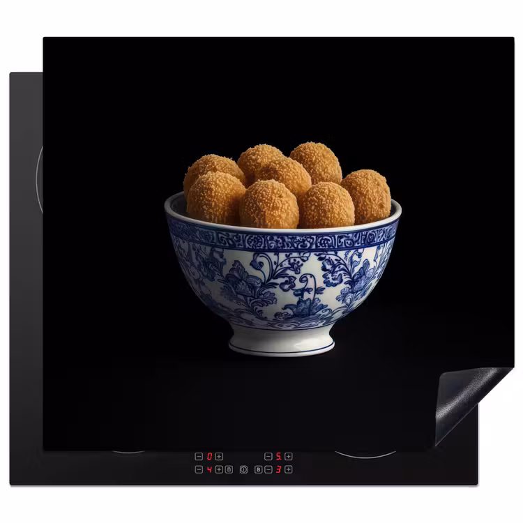 Protezione piano induzione - Blu Delft - Bitterballen - Olanda - Ciotola — 1