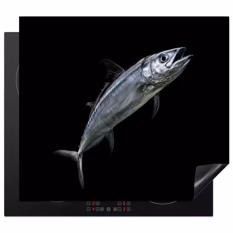 Protezione piano induzione - Sgombro - Pesce - Nero — 1