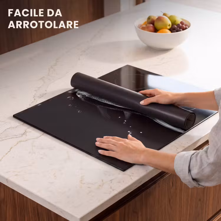 Protezione piano induzione - Koi - Pesce - Acqua - Nero — 7