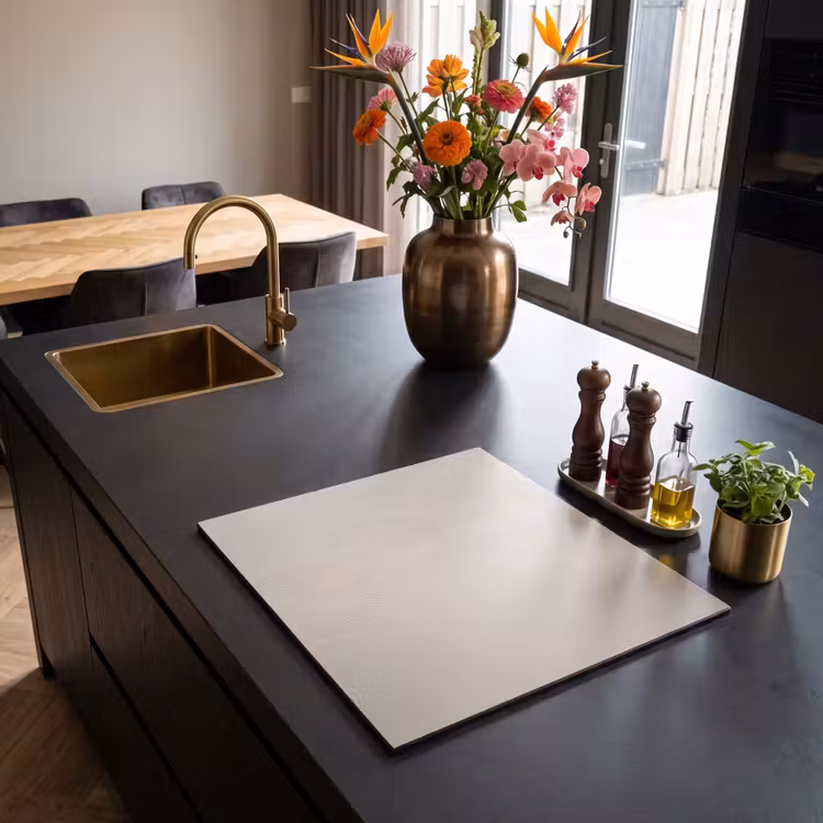 Protezione piano induzione - Japandi - Beige - Moderno — 2