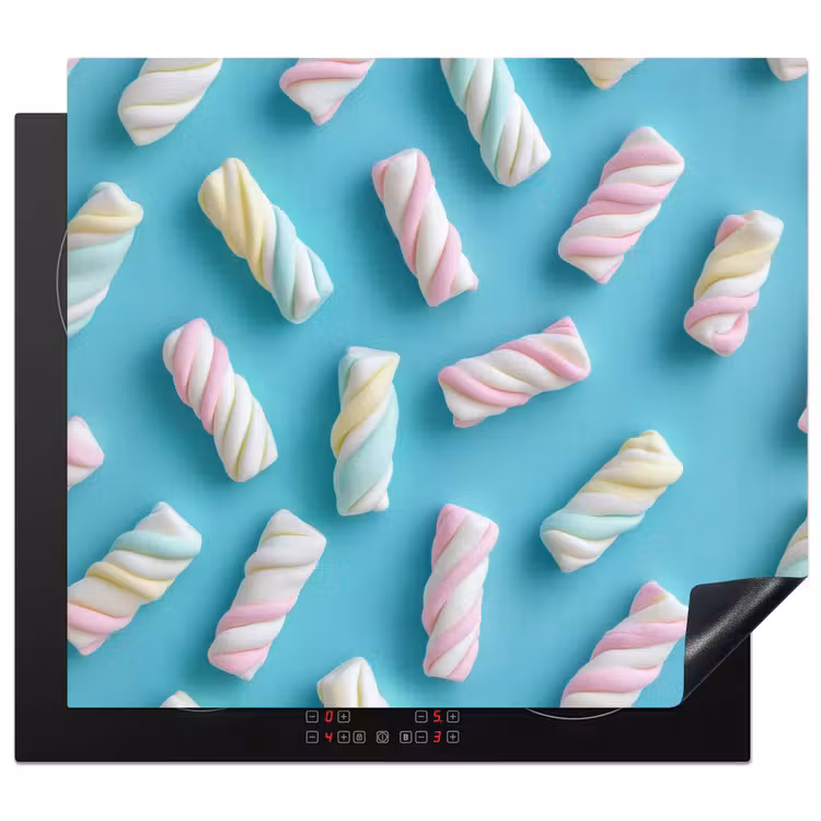 Protezione piano induzione - Bacon - Pastello - Caramelle - Blu — 1