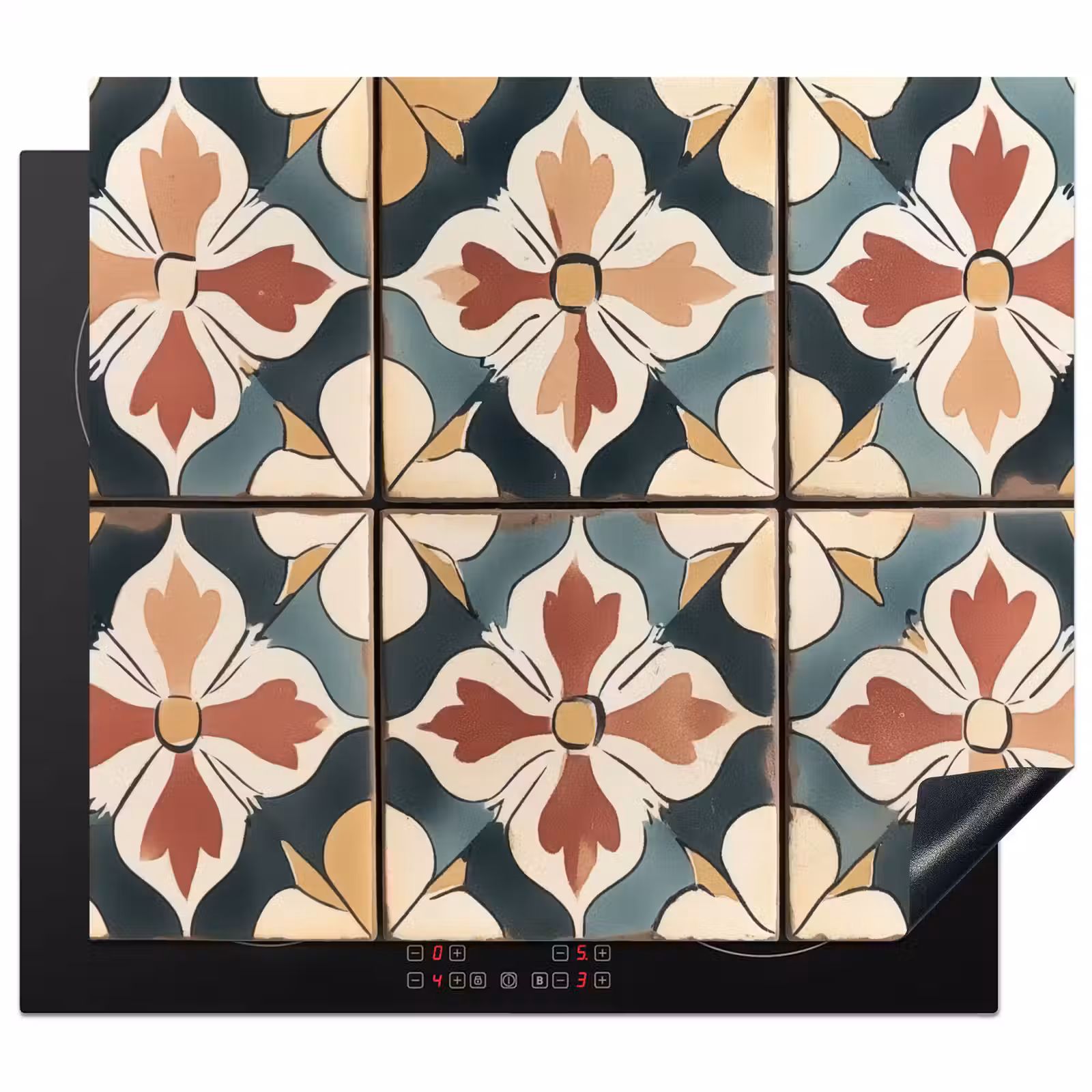 Protezione piano induzione - Decorazione - Piastrelle - Spagnolo - Vintage — 1