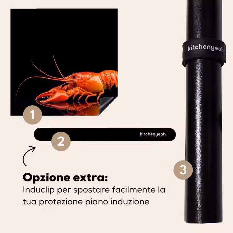 Protezione piano induzione - Cancro - Arancione - Nero - Impressionante — 8