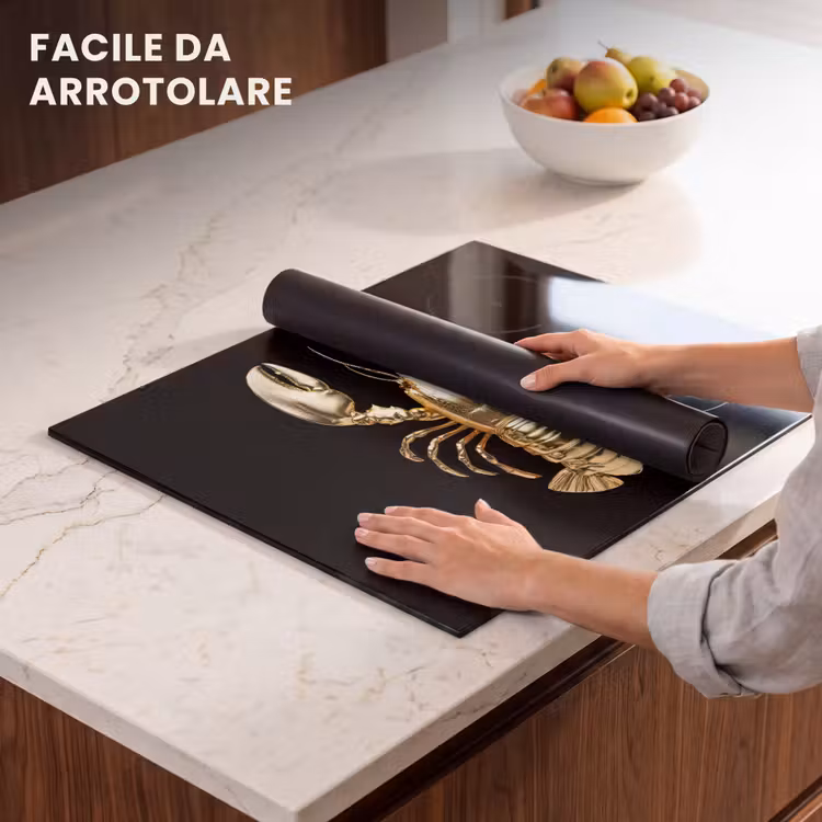 Protezione piano induzione - Cancro - Oro - Struttura - Nero — 7