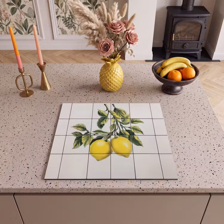 Protezione piano induzione - Limone - Decorazione - Rami — 3