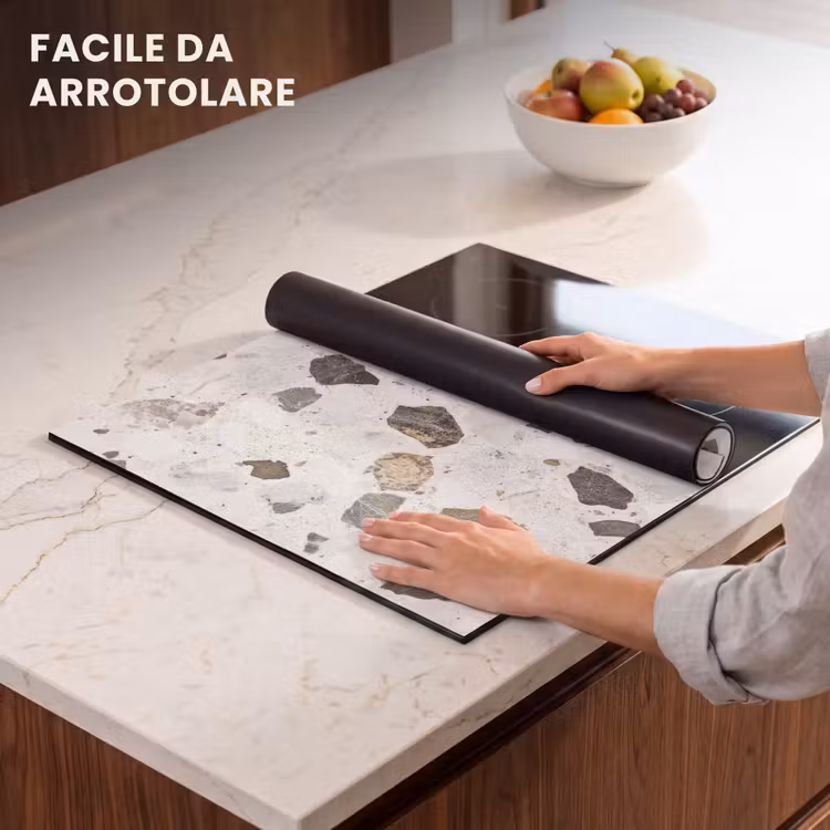 Protezione piano induzione - Marmo - Terrazzo - Decorazione - Design d'interni — 7