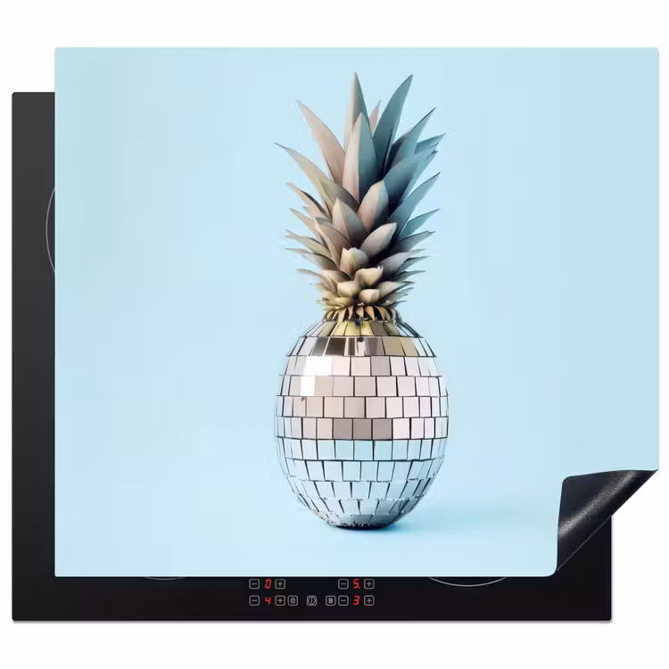 Protezione piano induzione - Blu - Ananas - Disco - Discoball — 1