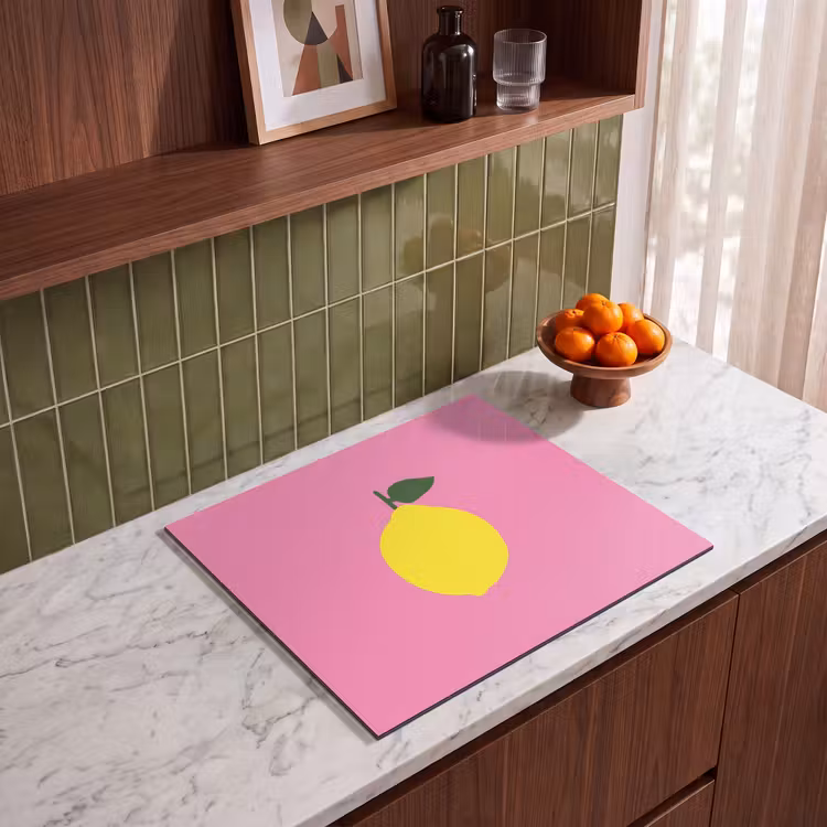 Protezione piano induzione - Limone - Giallo - Fresco — 4