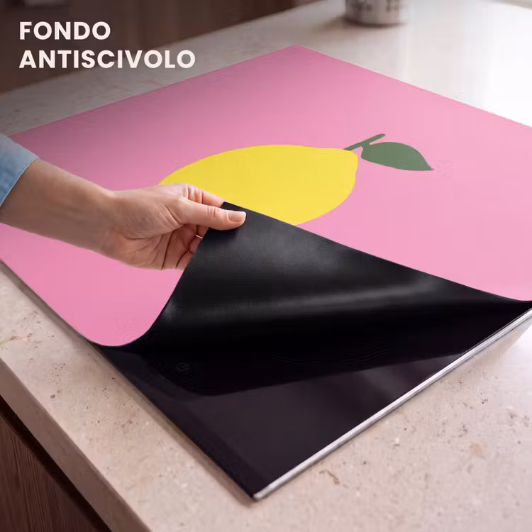 Protezione piano induzione - Limone - Giallo - Fresco — 6