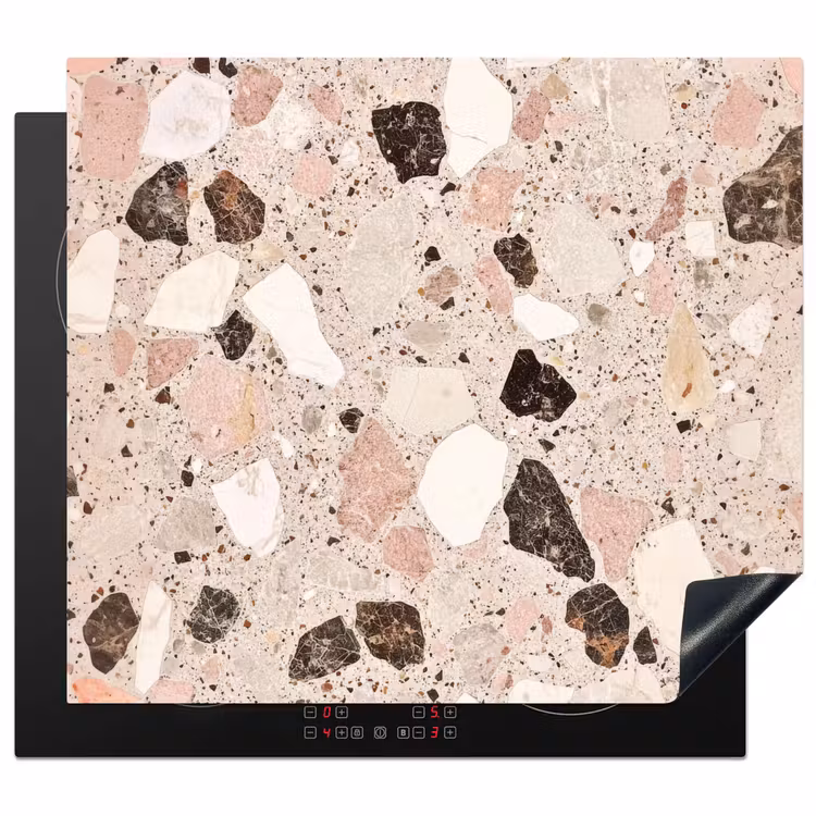 Protezione piano induzione - Luce - Rosa - Terrazzo - Pietre — 1