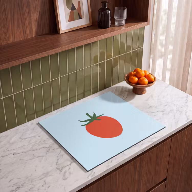 Protezione piano induzione - Rosso - Pomodoro - Verdura — 4