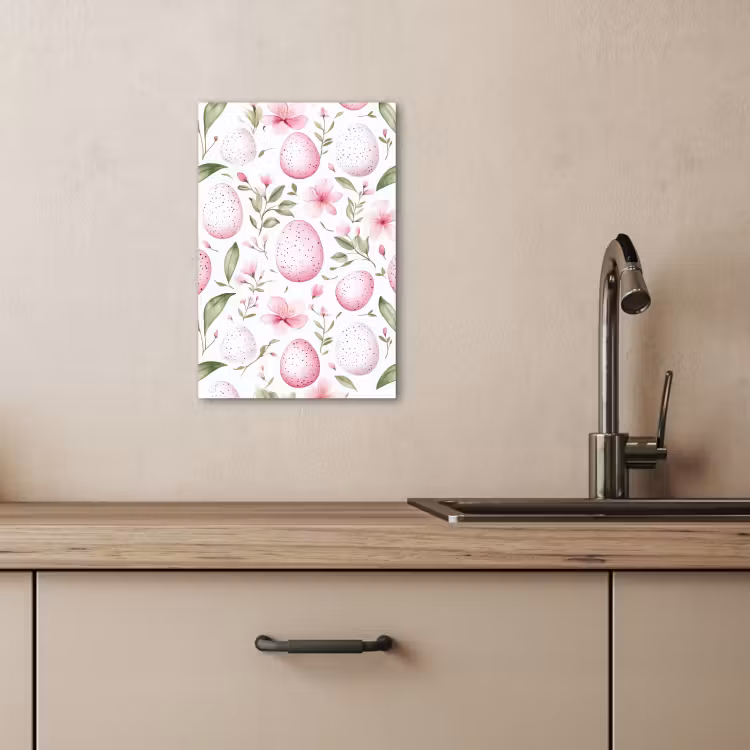Motivo - Uova - Rosa - Pasqua — 2