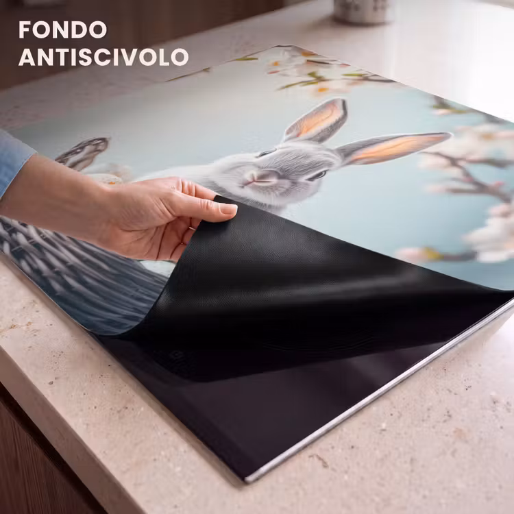Protezione piano induzione - Coniglio - Uova - Cestino — 6
