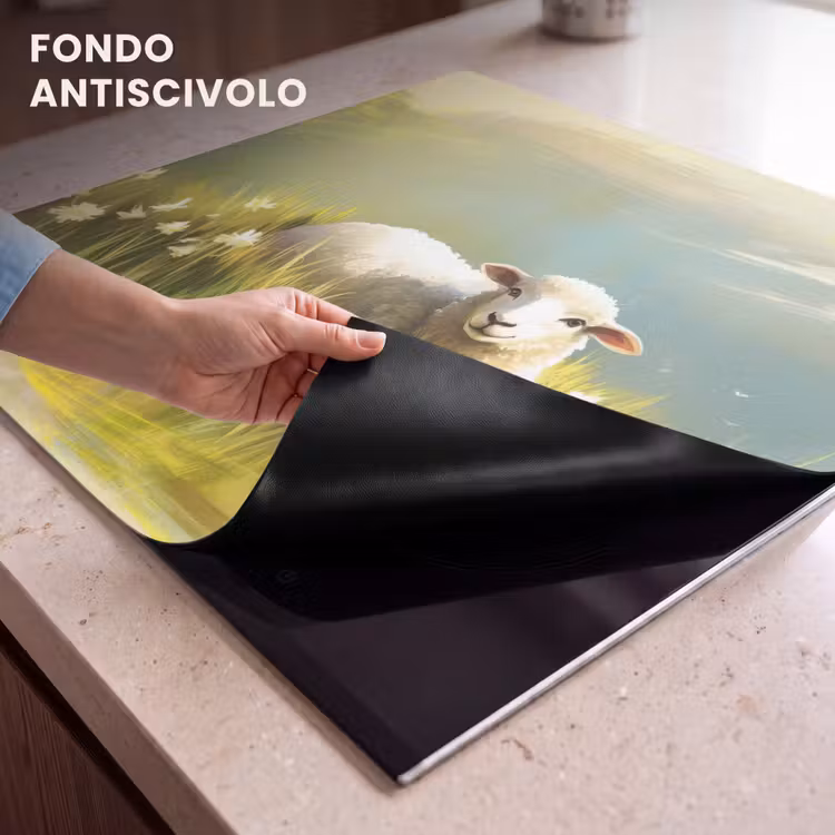 Protezione piano induzione - Pecora - Prato - Verde — 6