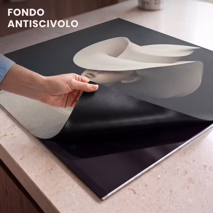 Protezione piano induzione - Donna - Mosso - Cappello — 6