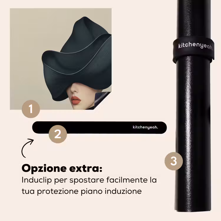 Protezione piano induzione - Donna - Verde - Cappello — 8