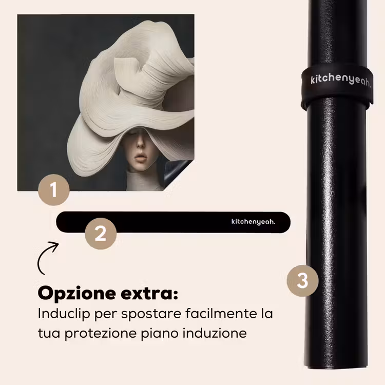 Protezione piano induzione - Moderno - Donna - Cappello — 8
