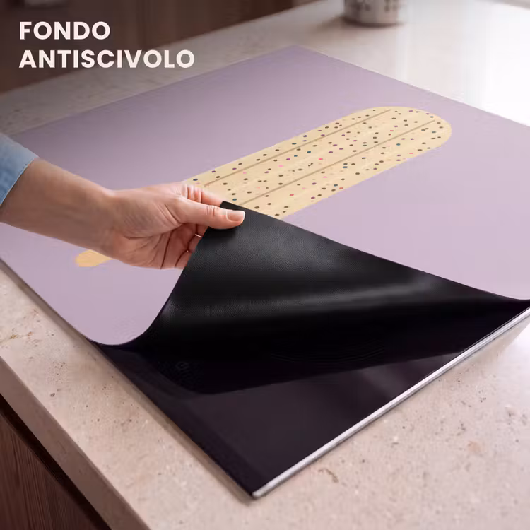 Protezione piano induzione - Beige - Gelato - Macchioline — 6