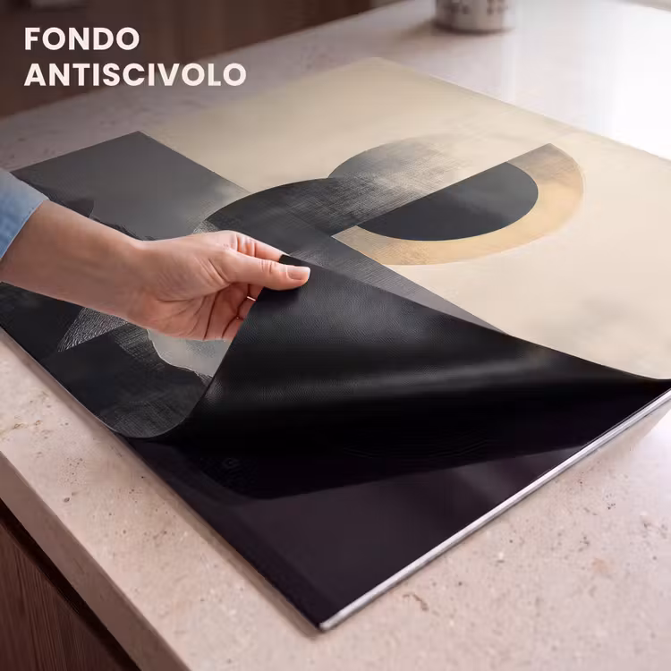 Protezione piano induzione - Cerchi - Ombra - Astratto — 6