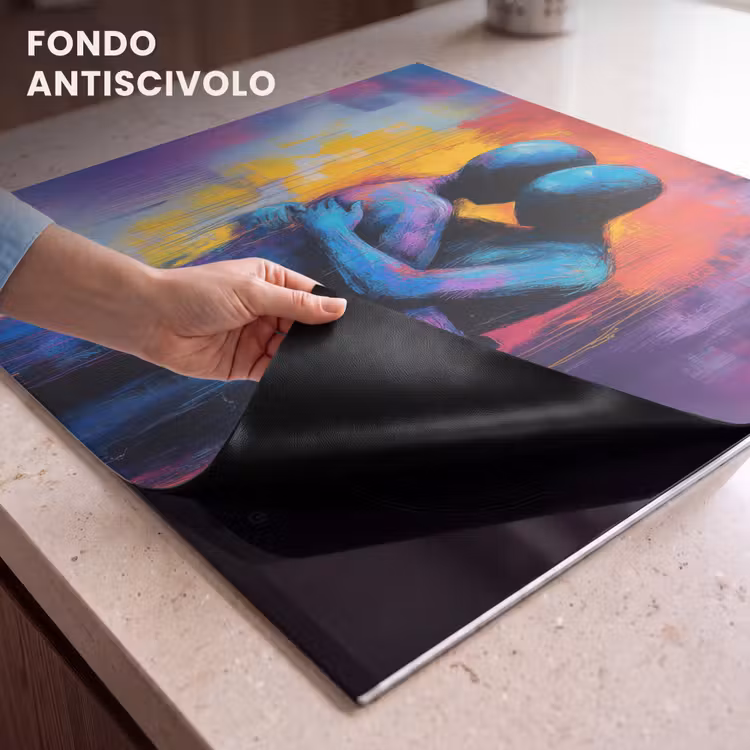 Protezione piano induzione - Abbracciare - Corpi - Viola — 6