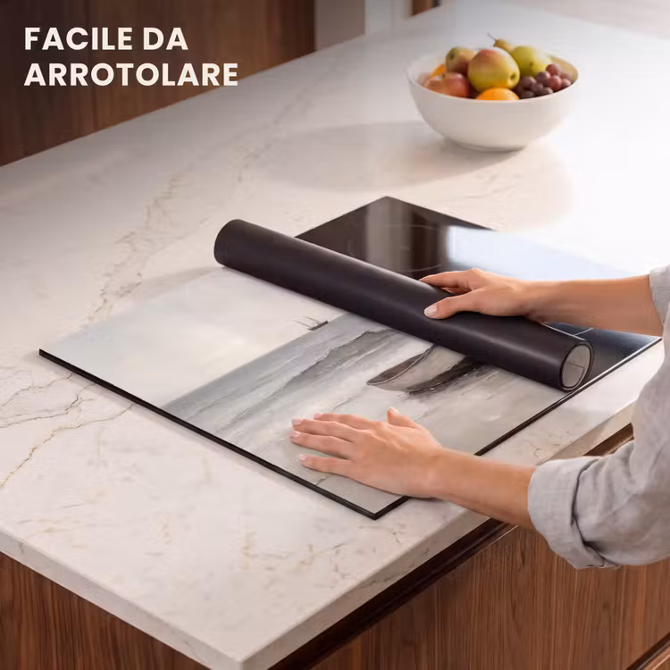 Protezione piano induzione - Barca a remi - Mare - Orizzonte — 7