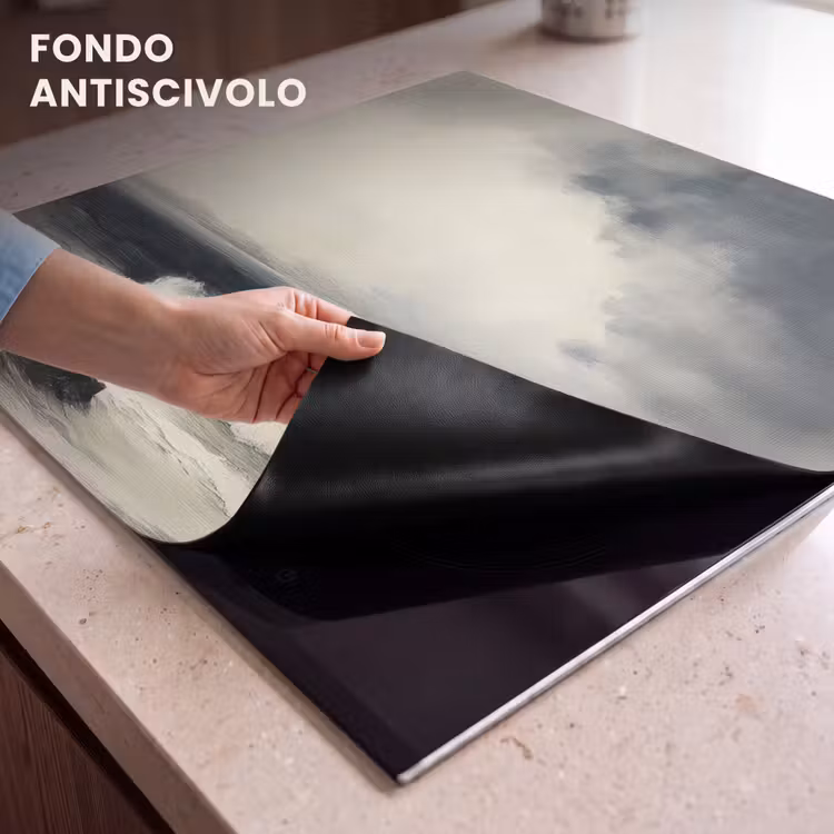 Protezione piano induzione - Mare - Rocce - Tempesta — 6