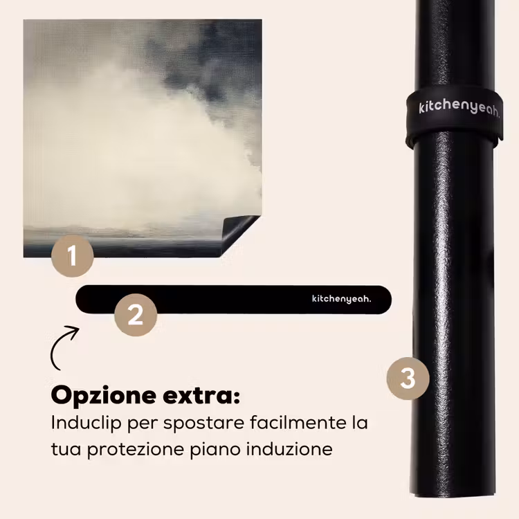 Protezione piano induzione - Mare - Rocce - Tempesta — 8