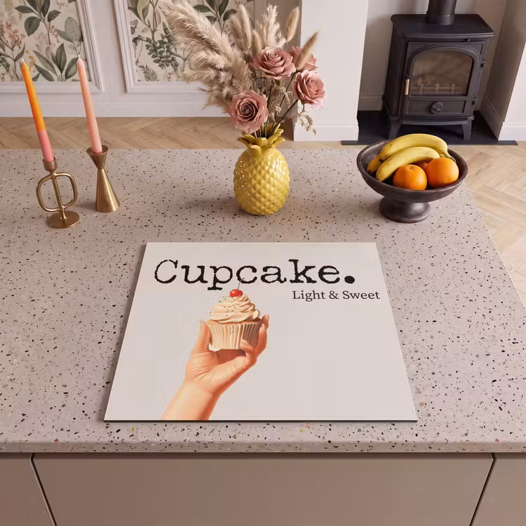 Protezione piano induzione - Cupcake - Dolce - Ciliegia — 3