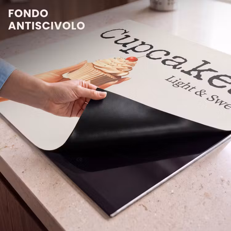 Protezione piano induzione - Cupcake - Dolce - Ciliegia — 6