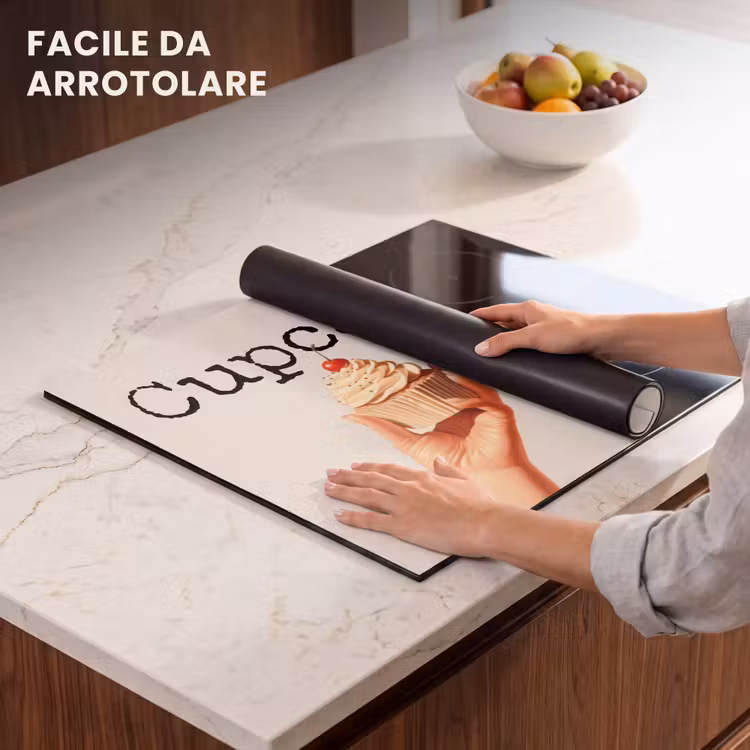 Protezione piano induzione - Cupcake - Dolce - Ciliegia — 7