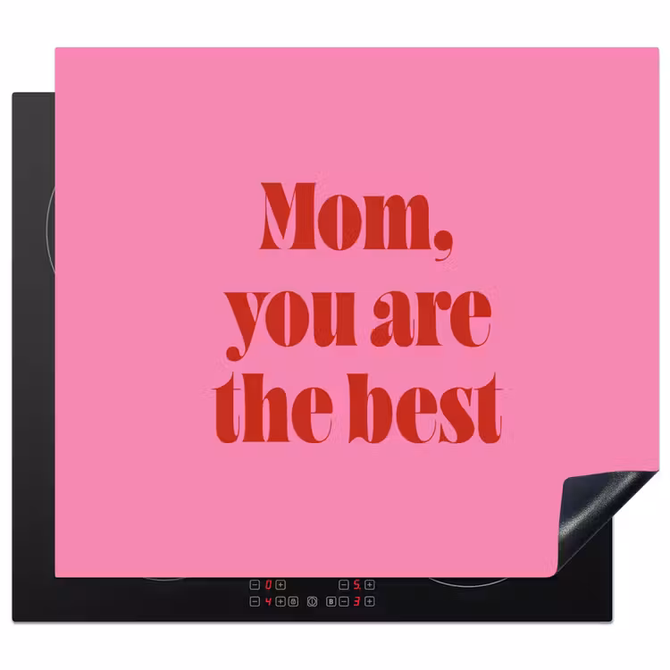 Protezione piano induzione - Madre - Messaggio - Rosa — 1