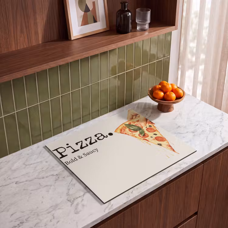 Protezione piano induzione - Pizza - Formaggio - Salame piccante — 4