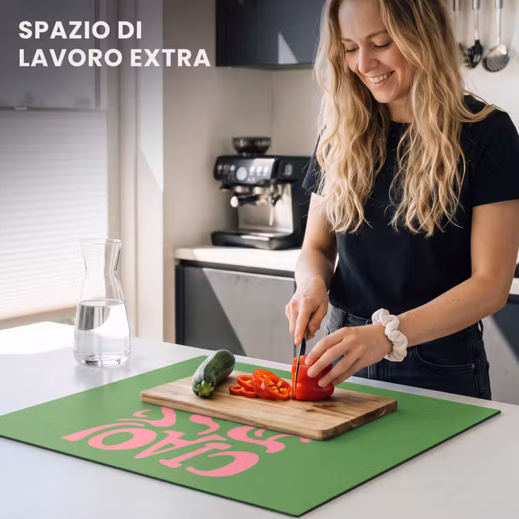 Protezione piano induzione - Astratto - Rosa - Ciao - Forme — 5