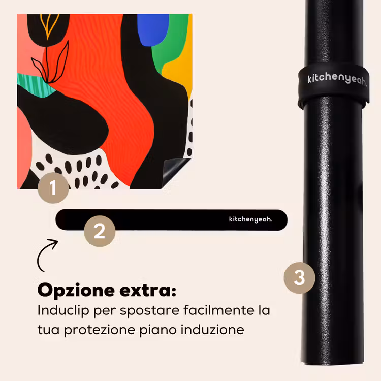 Protezione piano induzione - Astratto - Forme - Colori - Puntini — 8