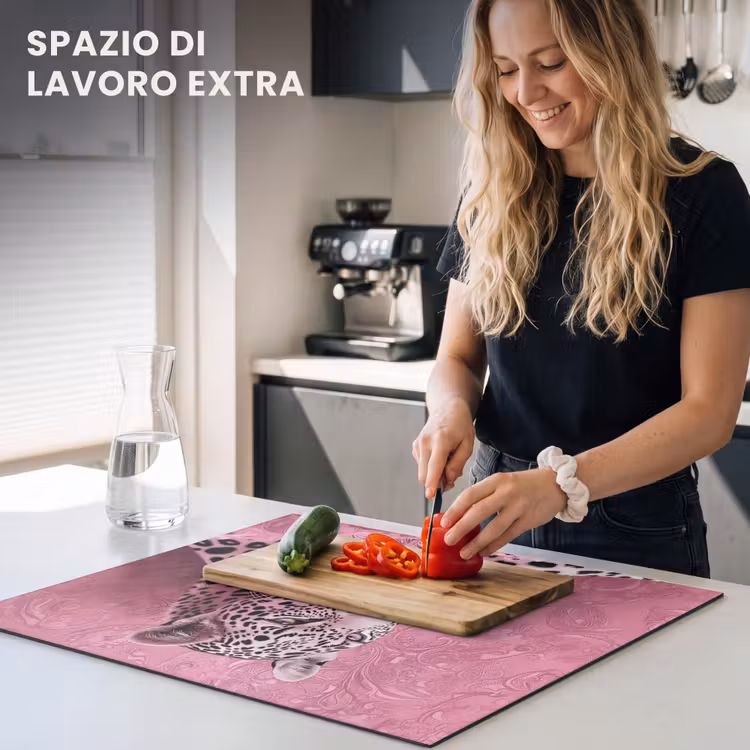 Protezione piano induzione - Pantera - Deluxe - Rosa — 5