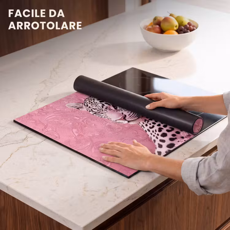 Protezione piano induzione - Pantera - Deluxe - Rosa — 7