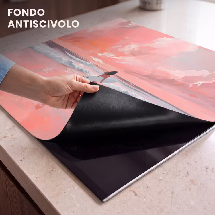 Protezione piano induzione - Rosa - Surf - Mare — 6