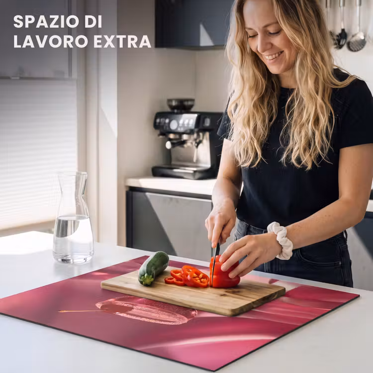 Protezione piano induzione - Cocktail - Rosa - Luxe — 5