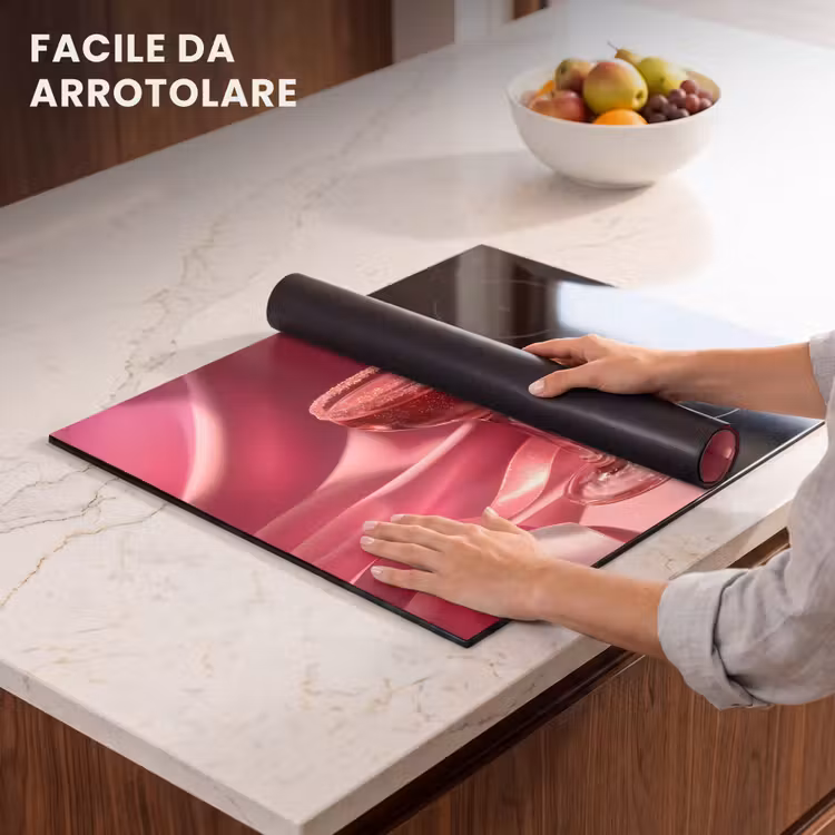 Protezione piano induzione - Cocktail - Rosa - Luxe — 7