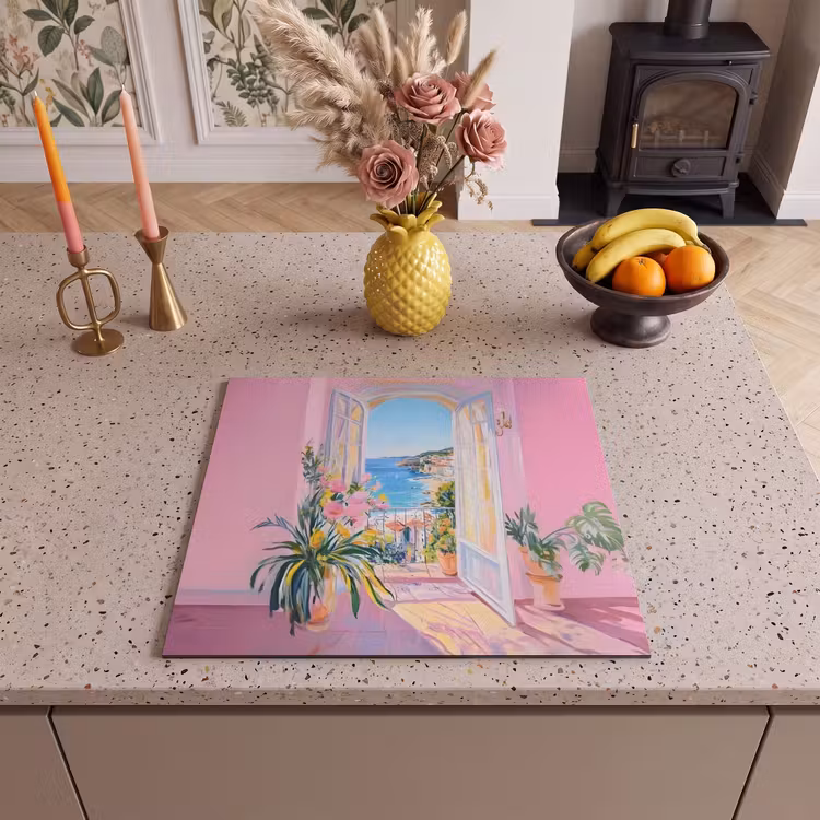 Protezione piano induzione - Rosa - Esterno - Vernice — 3