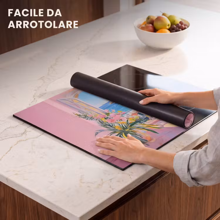 Protezione piano induzione - Rosa - Esterno - Vernice — 7