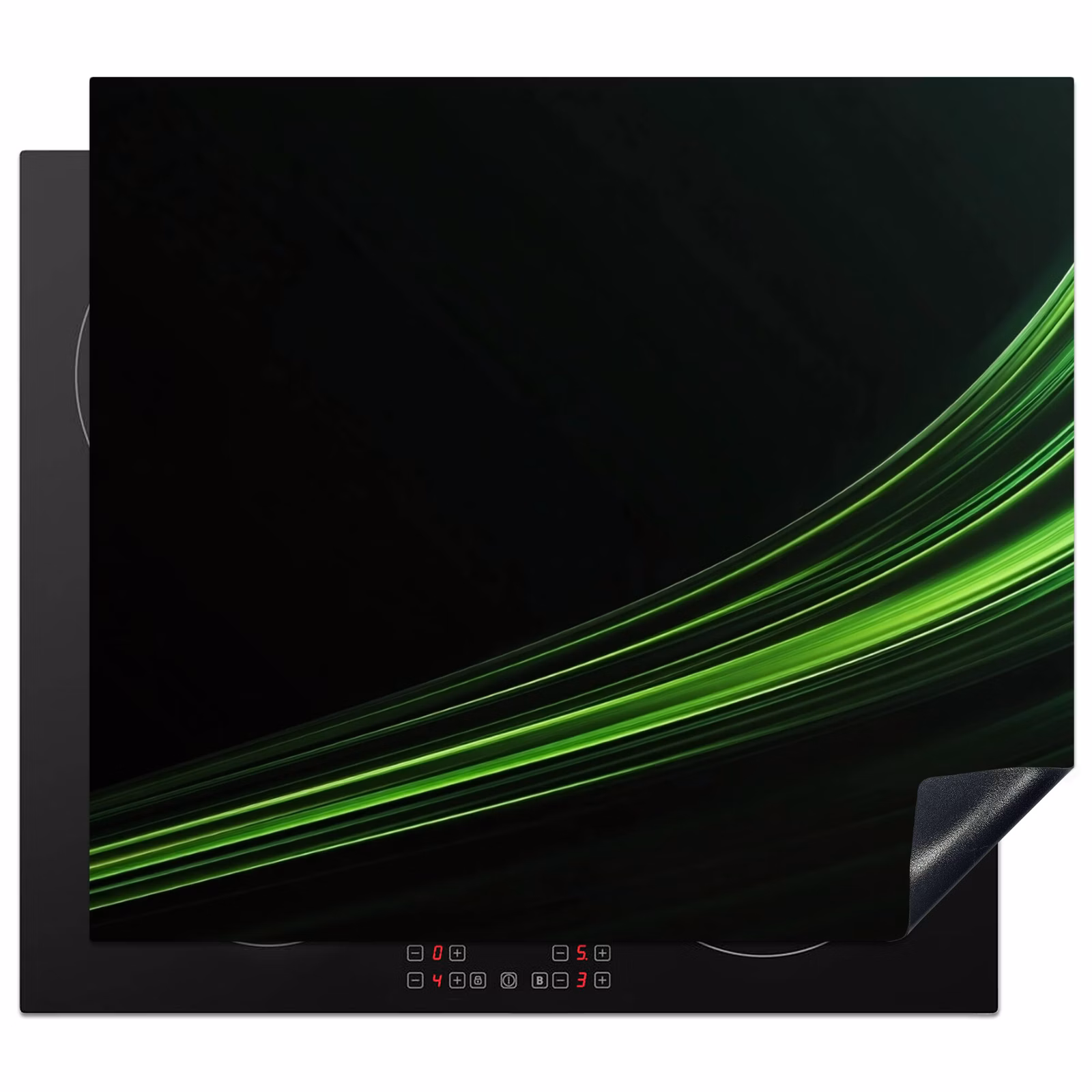 Protezione piano induzione - Gioco - Linee - Arco - Verde — 1