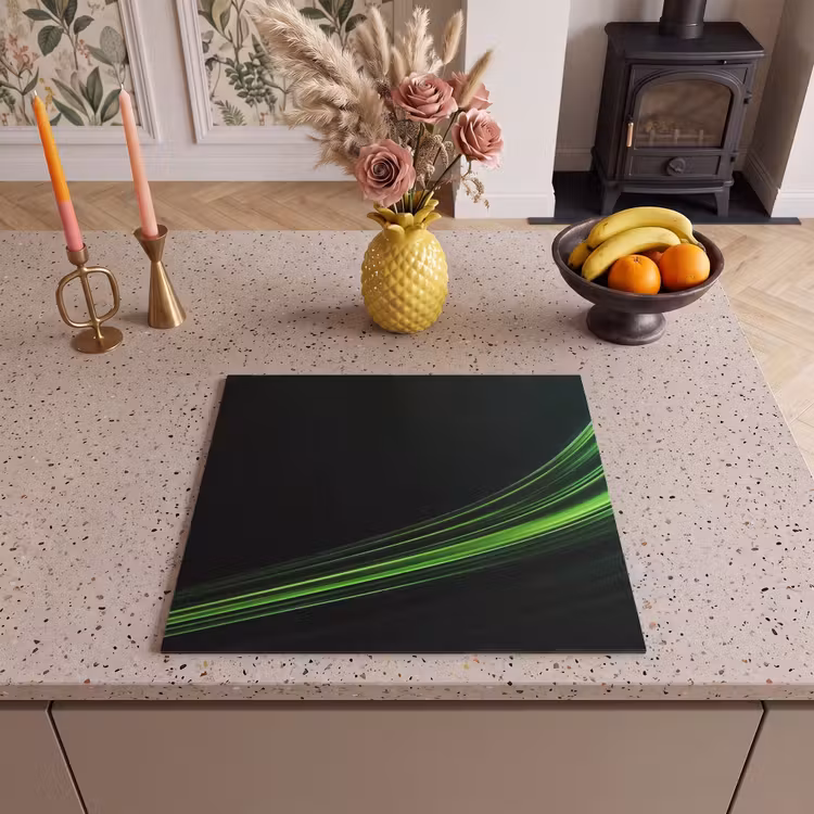 Protezione piano induzione - Gioco - Linee - Arco - Verde — 3