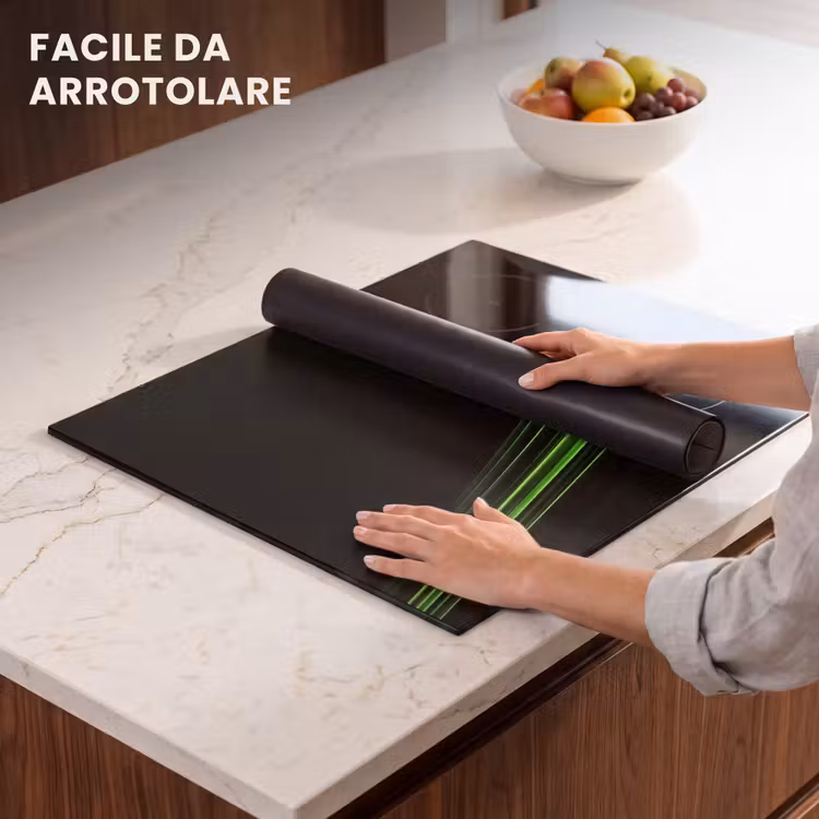 Protezione piano induzione - Gioco - Linee - Arco - Verde — 7